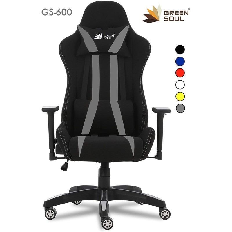 Green Soul GS-600 Beast Series Gaming Chair (Black & Grey)